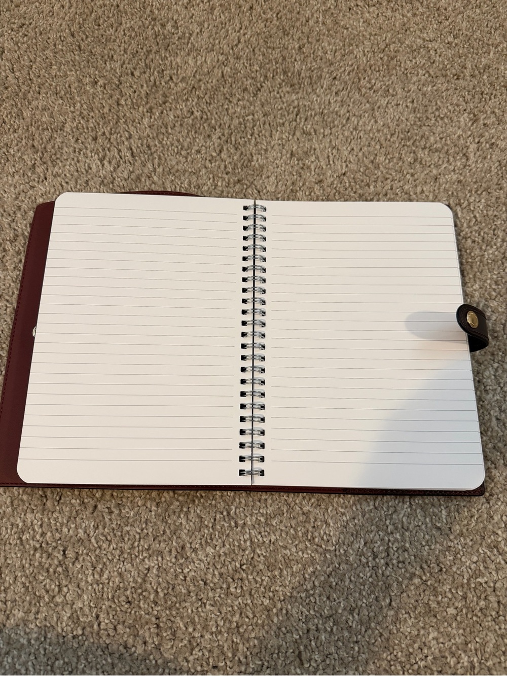 Coach Signature Canvas Notebook - Picture 4 of 5